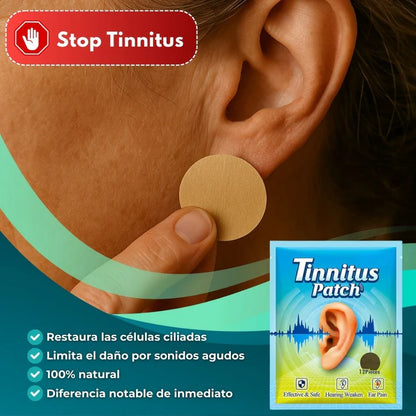Xclusivly™ Tinnitus Patches | Alivia los Zumbidos y Pitidos de forma natural y comienza a reparar las células ciliadas del Oído en 30 días.